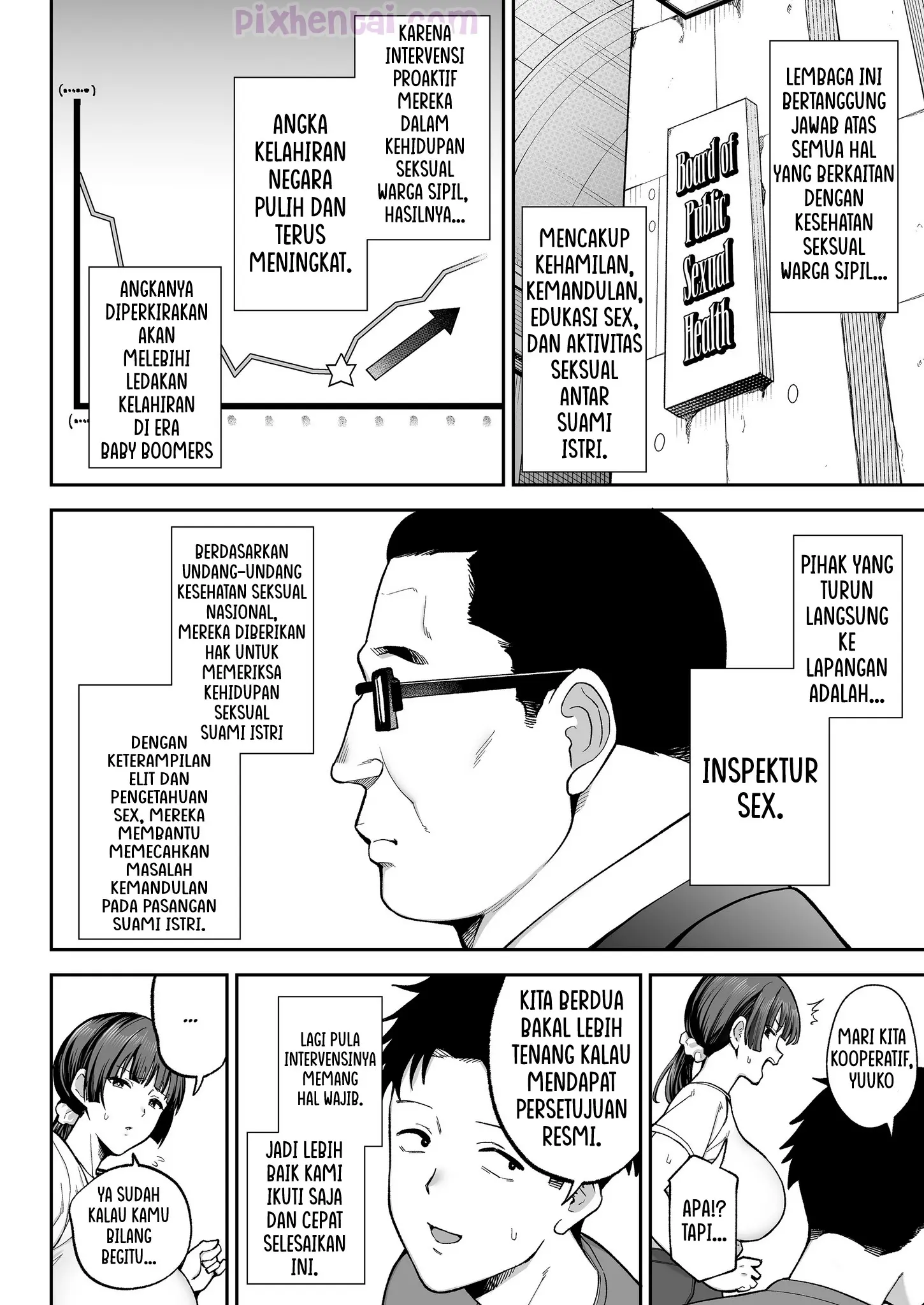 Komik hentai xxx manga sex bokep Seimu Chousa wa Totsuzen ni Aisuru Tsuma e no Namahame Chousa 5